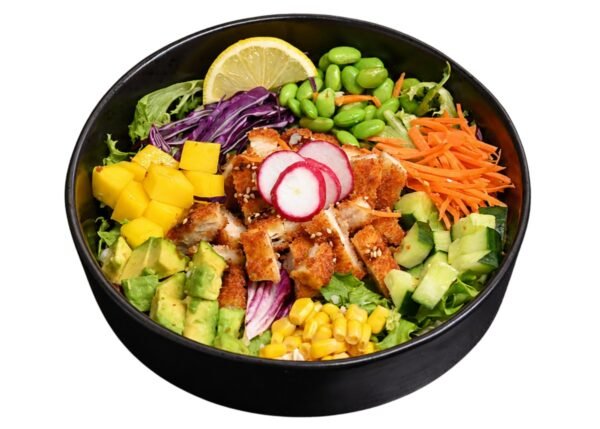 Chicken Katsu Salad Bowl