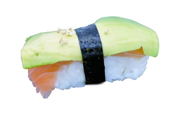 Avocado Salmon Nigiri 2pcs