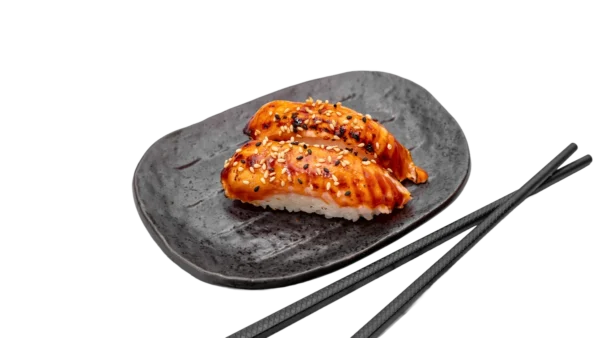 Teriyaki Salmon Nigiri 2pcs