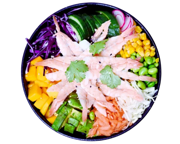 Prawn Poke Bowl