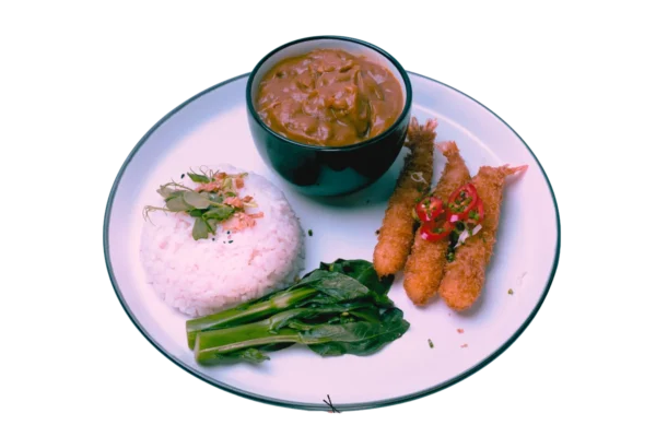 Prawn Tempura Katsu Curry