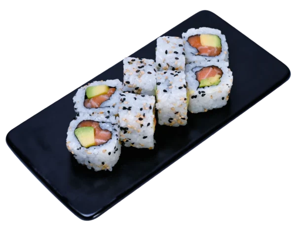 California Salmon Avocado Roll (8 Pieces)