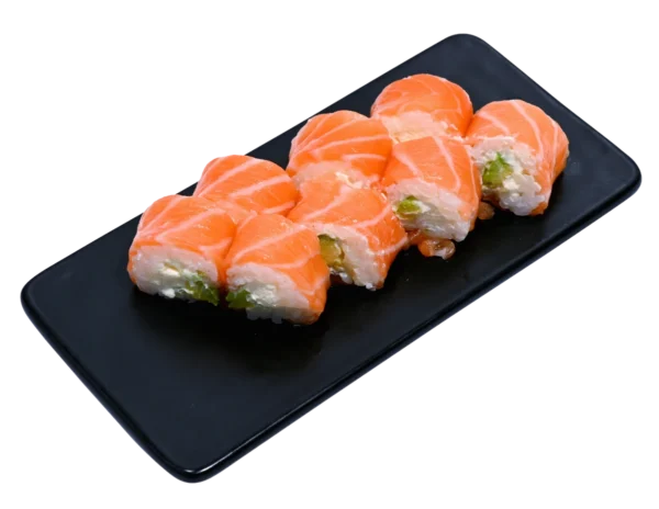 Pink Philadelphia Avocado Cheese Roll