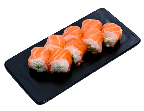 Pink Philadelphia Cucumber Cheese Roll