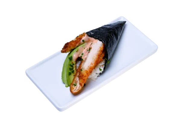 Chicken Tempura Temaki