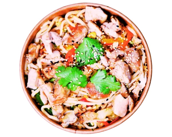 Chicken Yakisoba Noodles