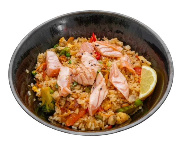 Salmon Fried Rice
