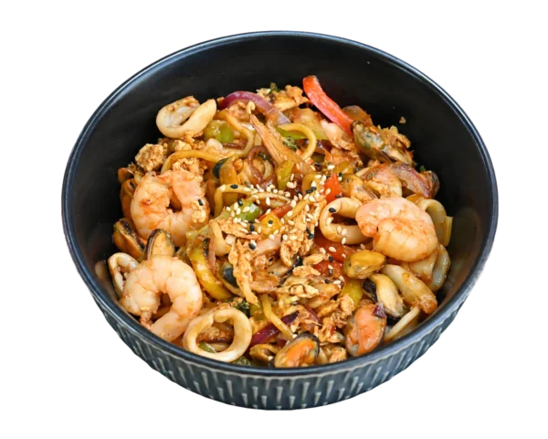 Seafood Yakisoba Noodles